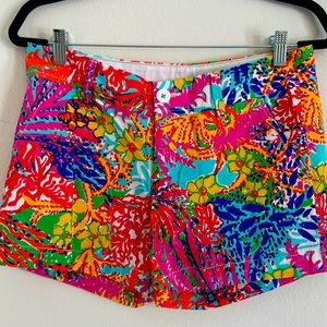 EUC Lilly Pulitzer Fishing For Compliments Callahan Shorts Size 6